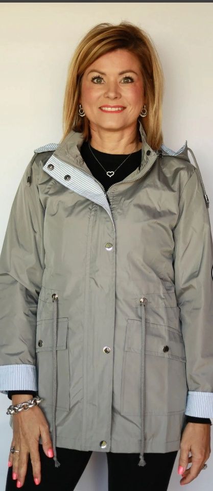Julz - Harbour - Grey Jacket