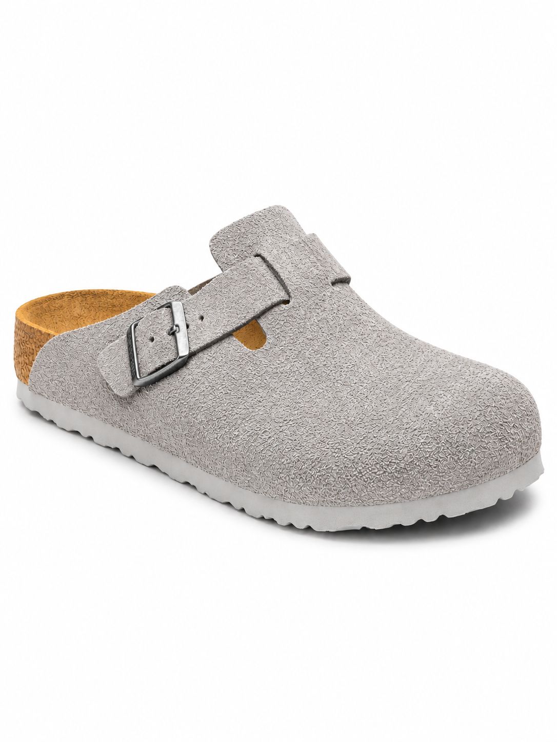 Birkenstock - *Boston Suede - Stone Coin, Sizes: 38R