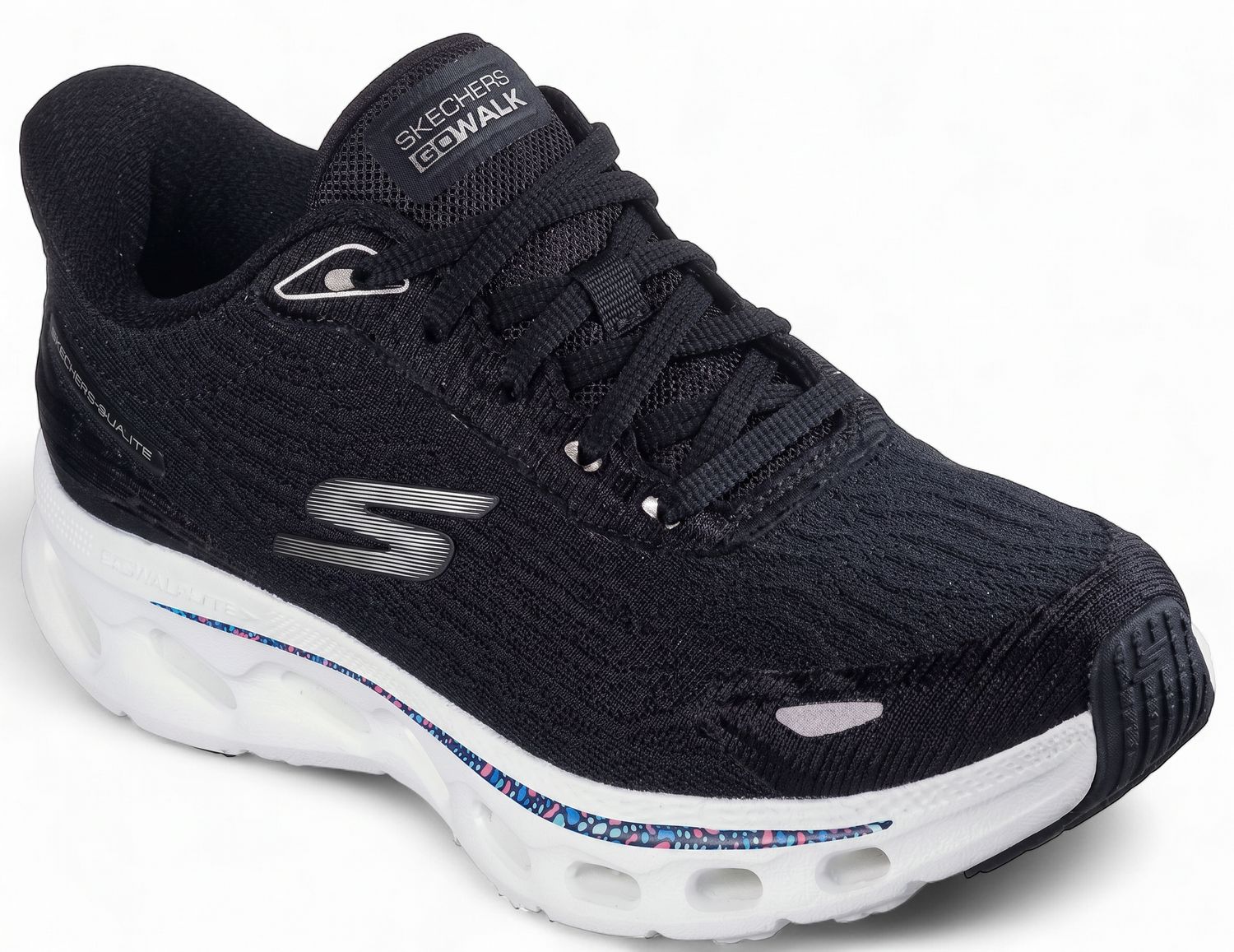 Sketchers - Go Walk Glide Step 2.0 - Black Rose, Size.: UK 3