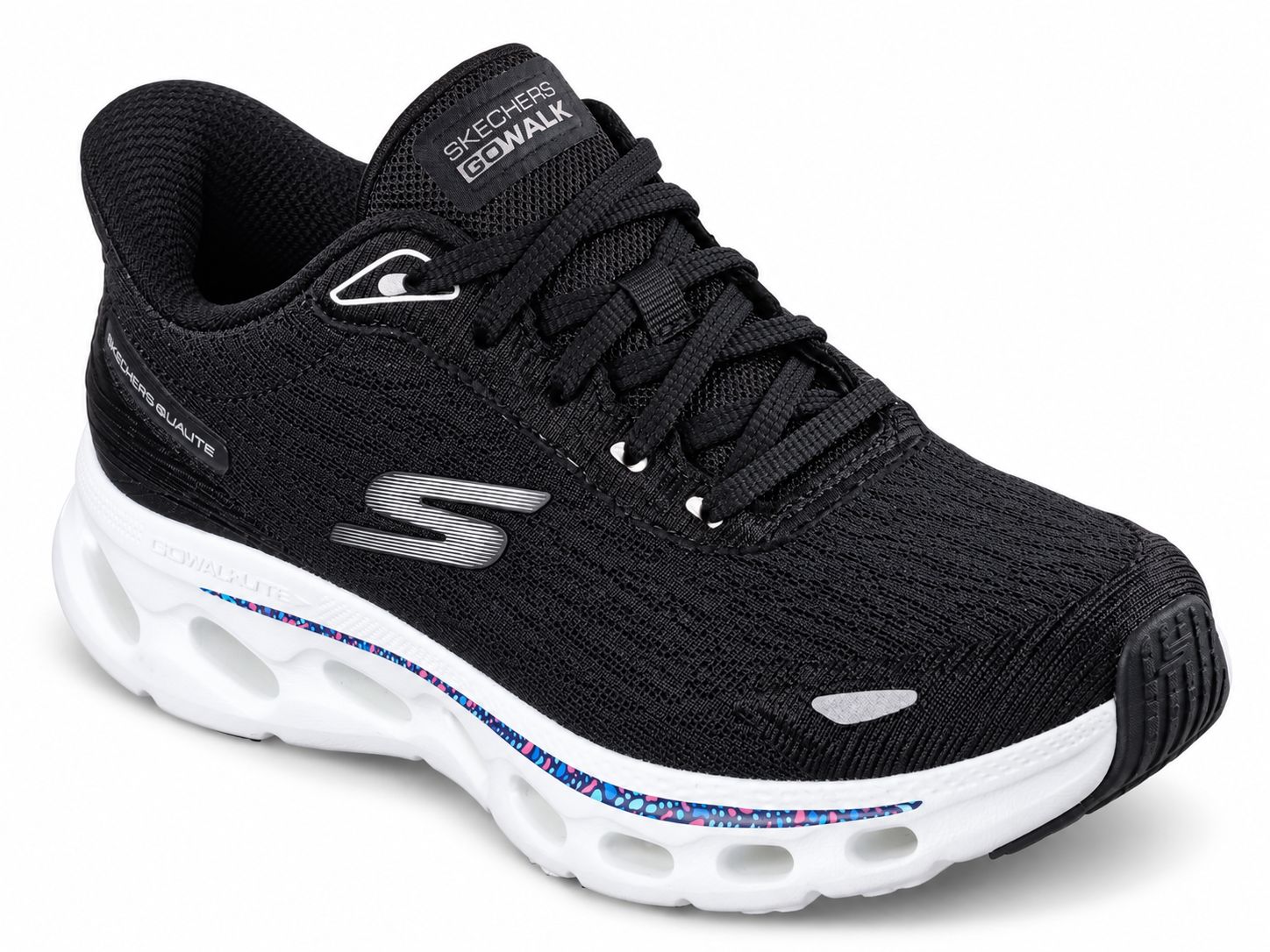 Sketchers - Go Walk Glide Step 2.0 - Black Rose, Size.: UK 3