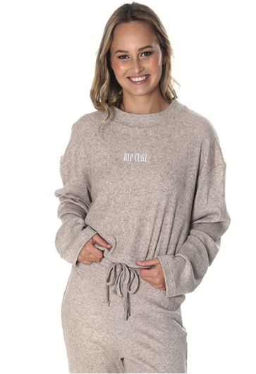 Rip Curl - Seaside Cosy L/S Top - Oatmeal -W26LSHSE9