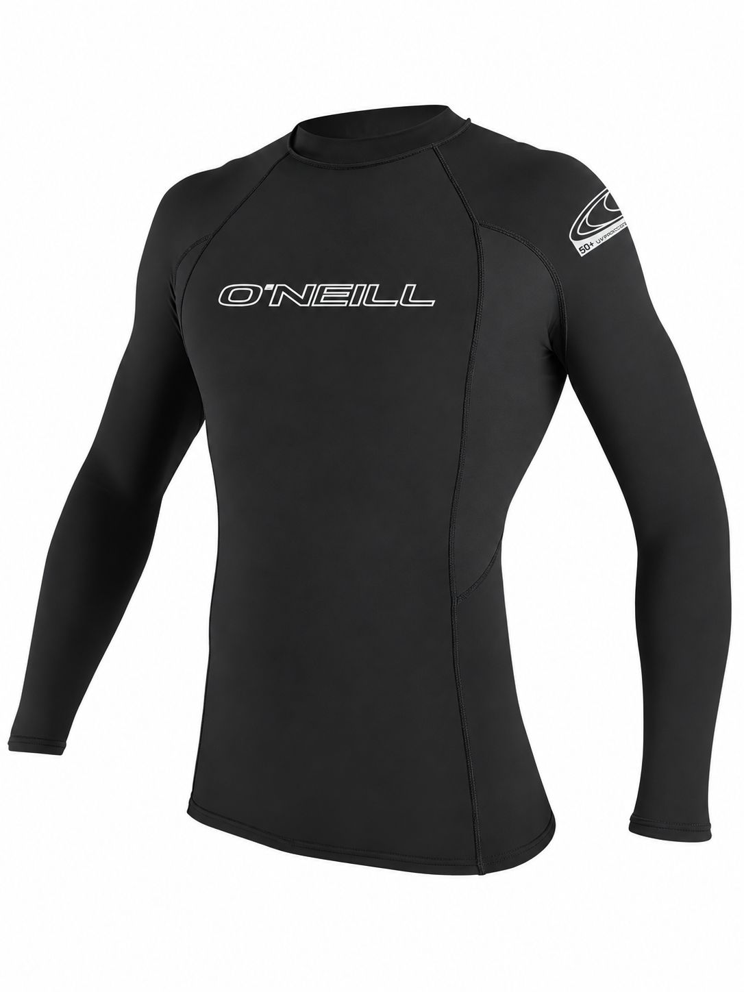 O'Neill - Mens Basic Skin L/S Rash Vest - 3342, Colour: Black, Sizes: Small