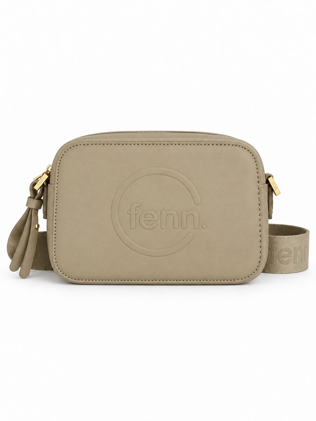 Fenn Collection -  Crossbody - Stone/Gold - 018-022, Colour: Stone