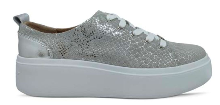 Julz - Bari - Silver Snake, Size.: UK 4 (37)