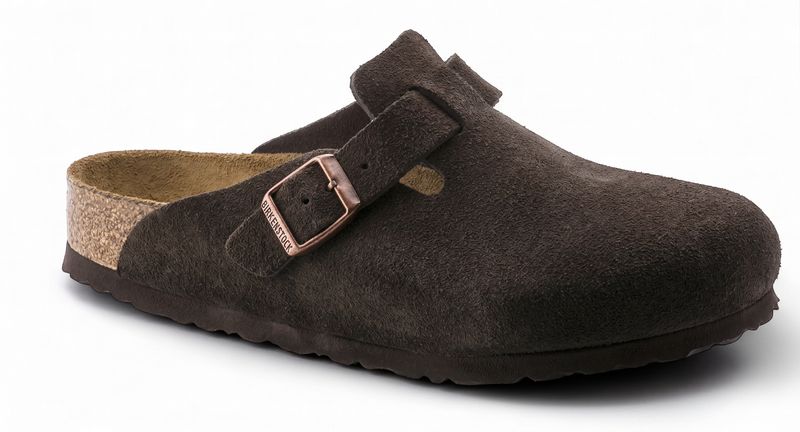 Birkenstock - *Boston Suede - Mocca