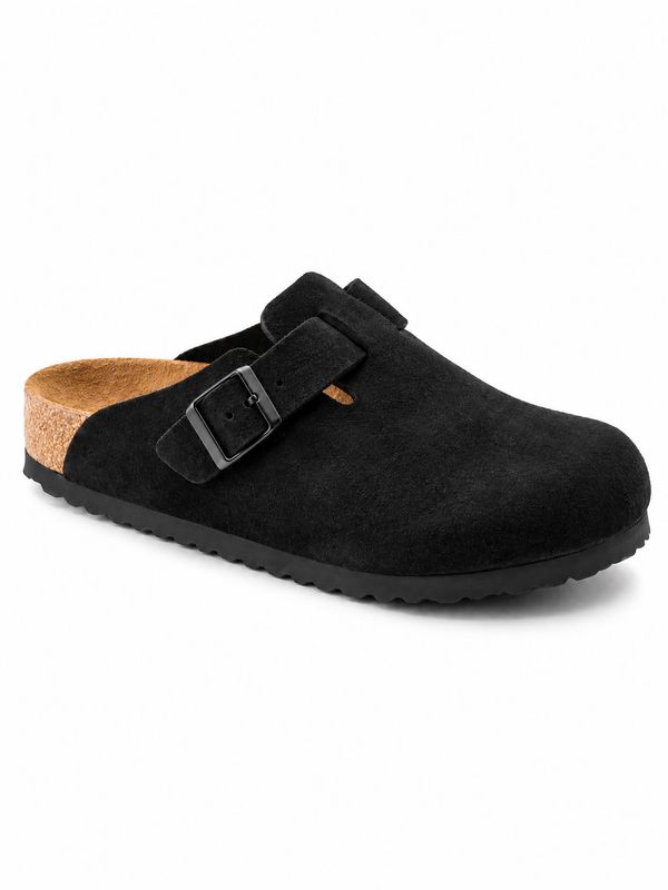 Birkenstock - *Boston Suede - Black SS26