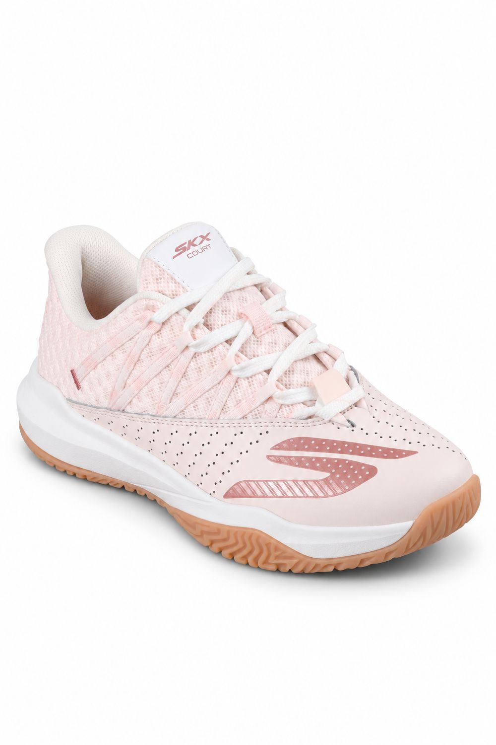Sketchers - Viper Court - Rally ( Ladies ) Light Pink/Padel shoes, Size.: Uk4