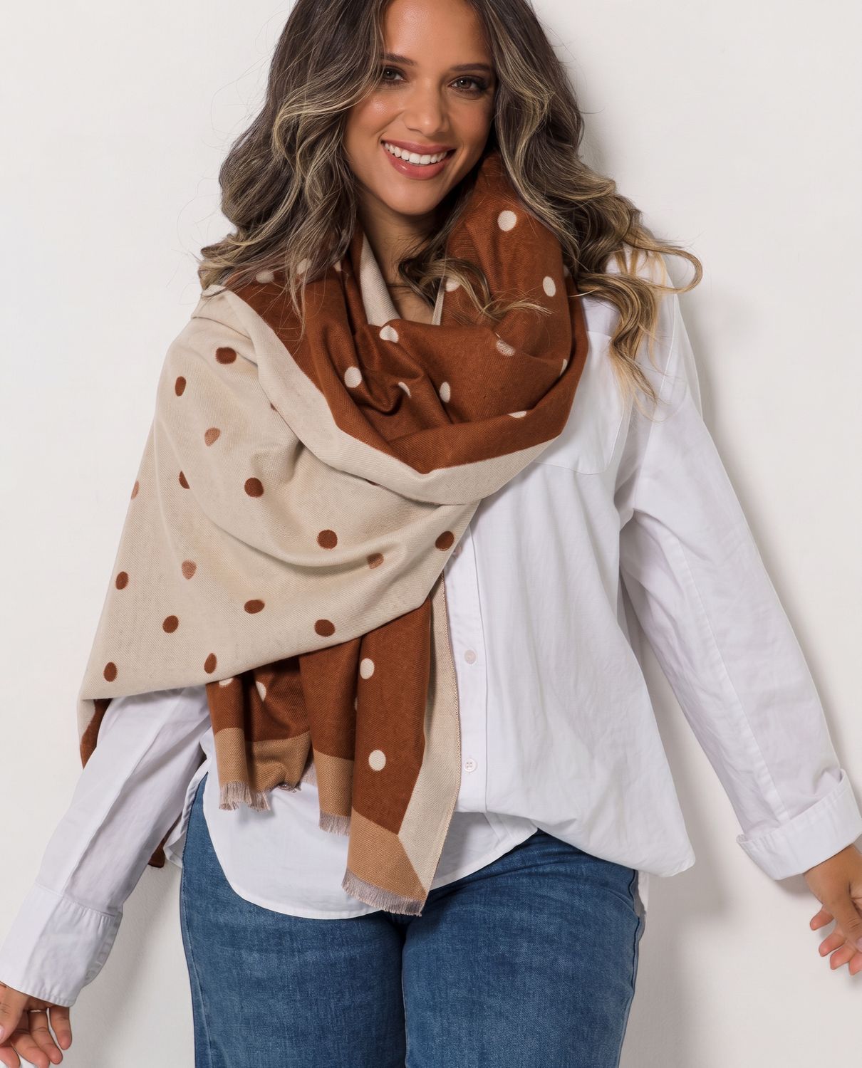 Ateljee - Spot Wrap - Bark, Size.: One Size
