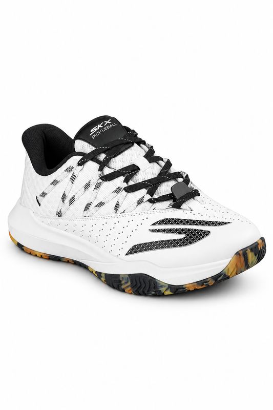 Sketchers - Mens - Viper Court - Rally White/Black/Padel Shoes