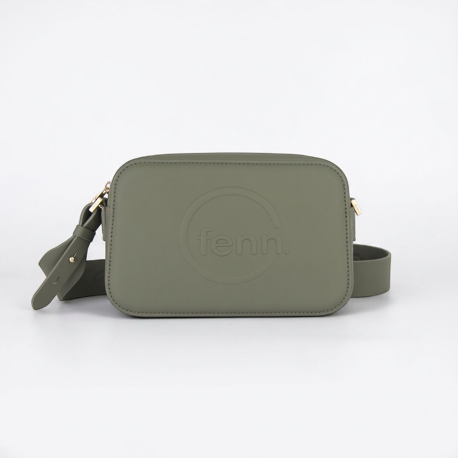 Fenn - Crossbody – Watercress – Gold Zip
