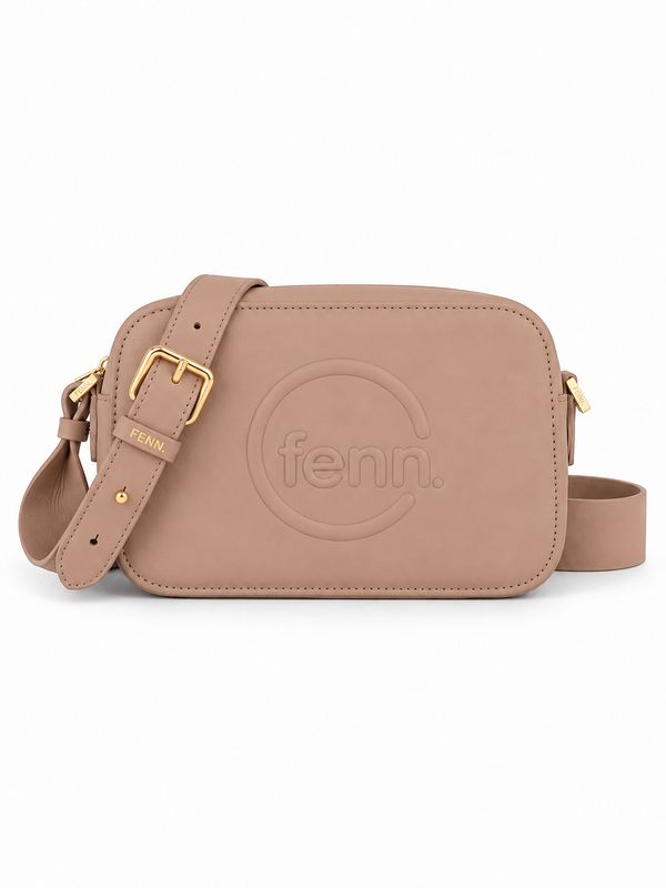 Crossbody – Mocha –Gold Zip