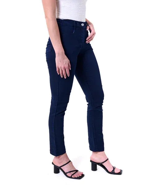 Barrington - Elin Regular Fit - Blue Denim, Colour: Blue Denim, Size.: 32