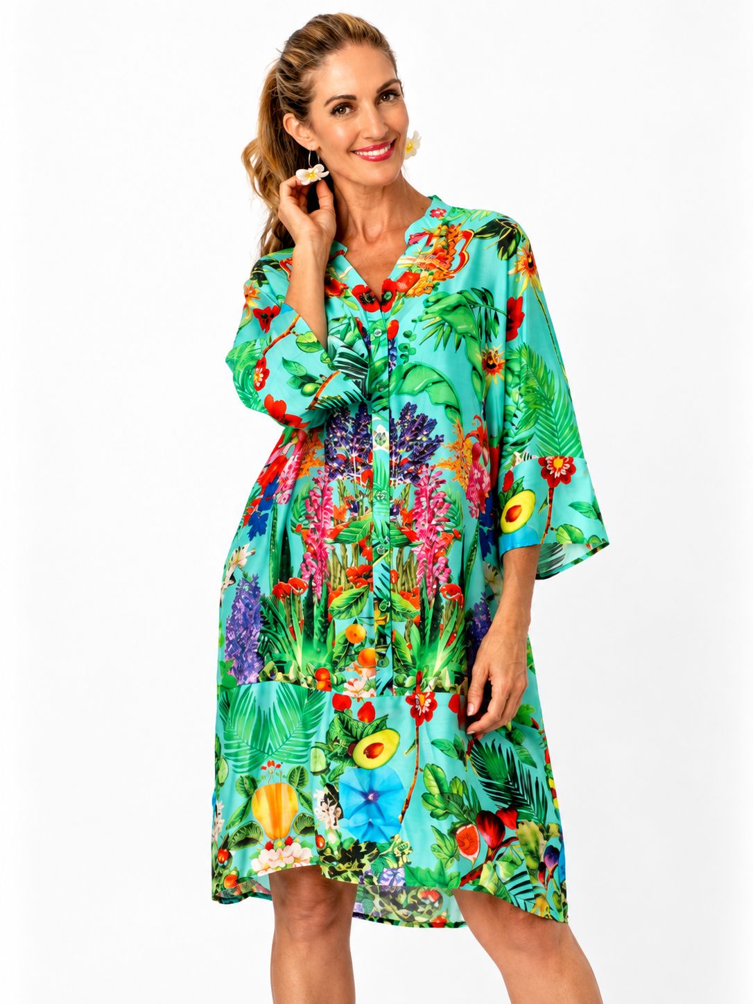 Iconic -Symphony Dress - Avo Crazy, Size.: X-Small