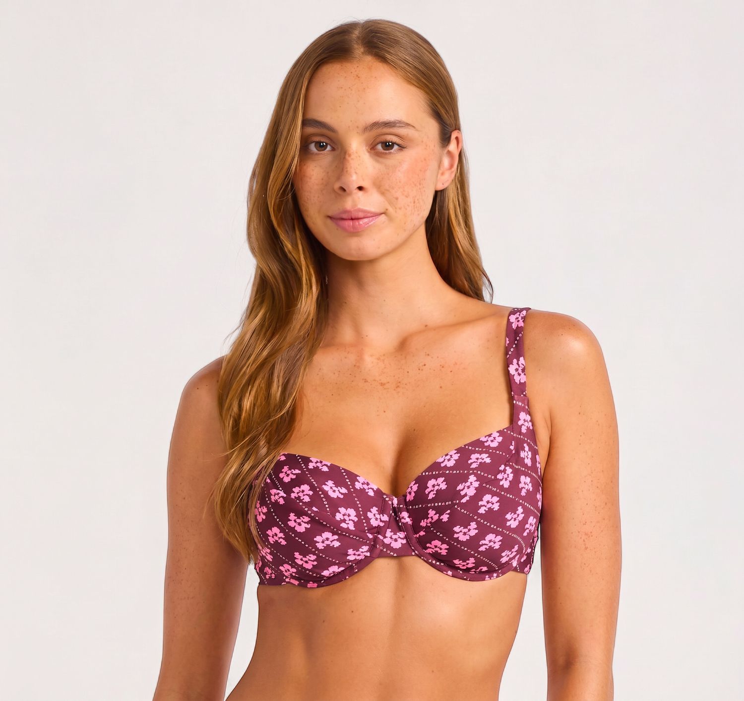 Seafolly - Batik Bloom - DD Cup Underwire Bra, Size.: 32