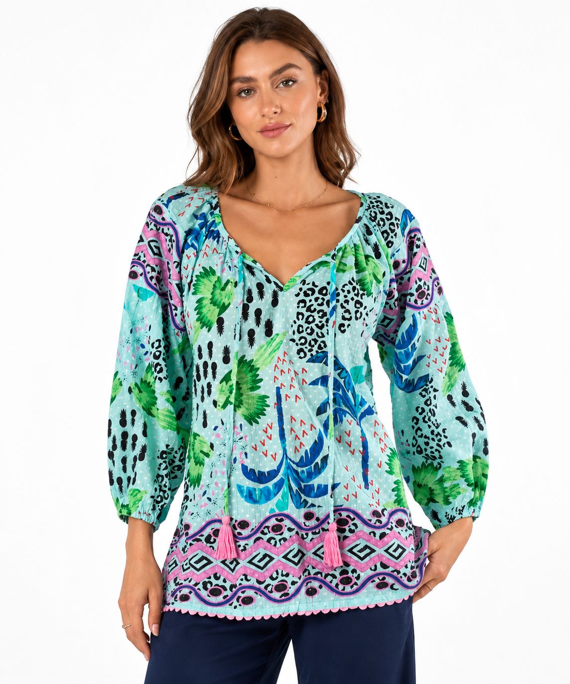 Lulalife - Yasmin Top - Mist, Size.: XS