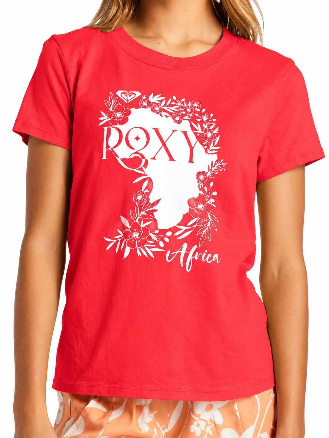 Roxy - African Bloom SS - Hibicus, Size.: 8