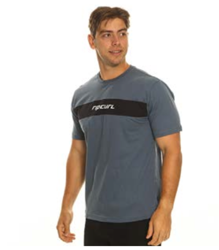 Ripcurl - Tee - Undertow Panel - Bluefin, Sizes: S