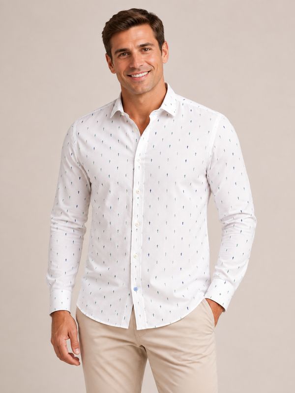FNF - L/S Shirt -Van Gogh - Sand - 33.035.205