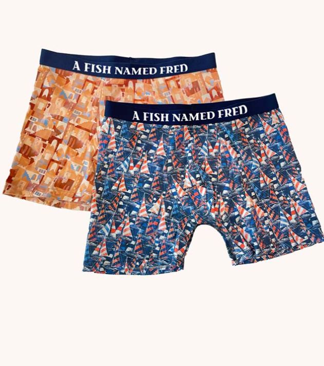 FNF -33.267.073-2 Pack Boxers - Sailing City, Size.: Medium