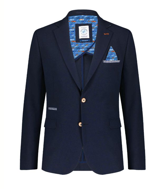 FNF -99.1001.604 - Formal Blazer - Bubble Navy, Size.: 50