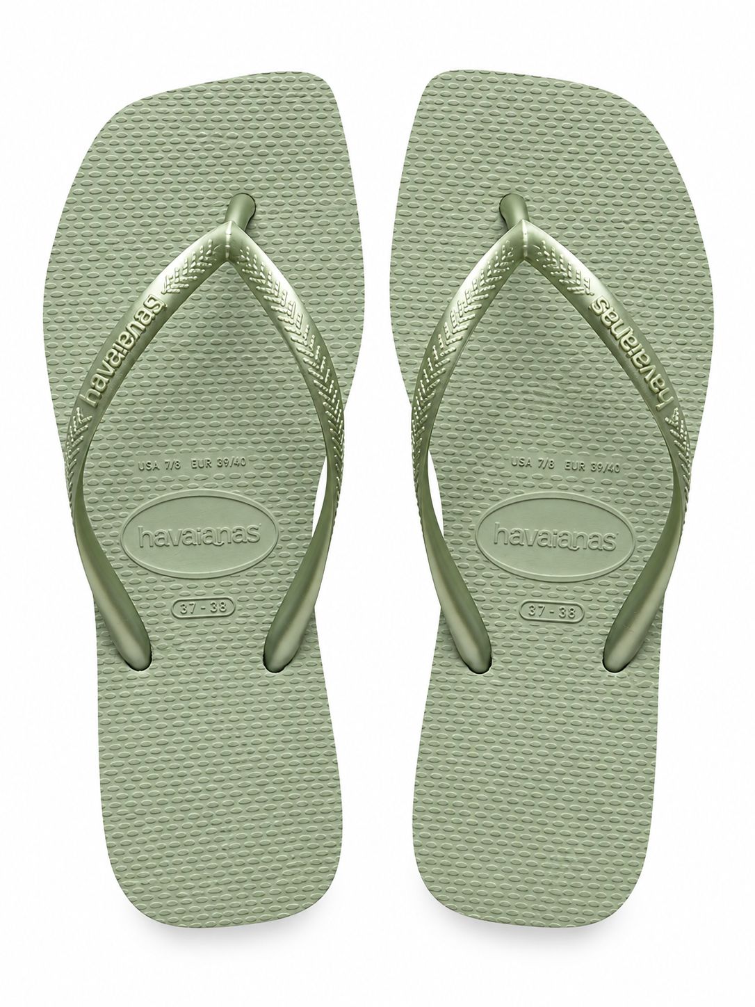 Havaianas - Slim Square Smoke Green, Sizes: W35/36