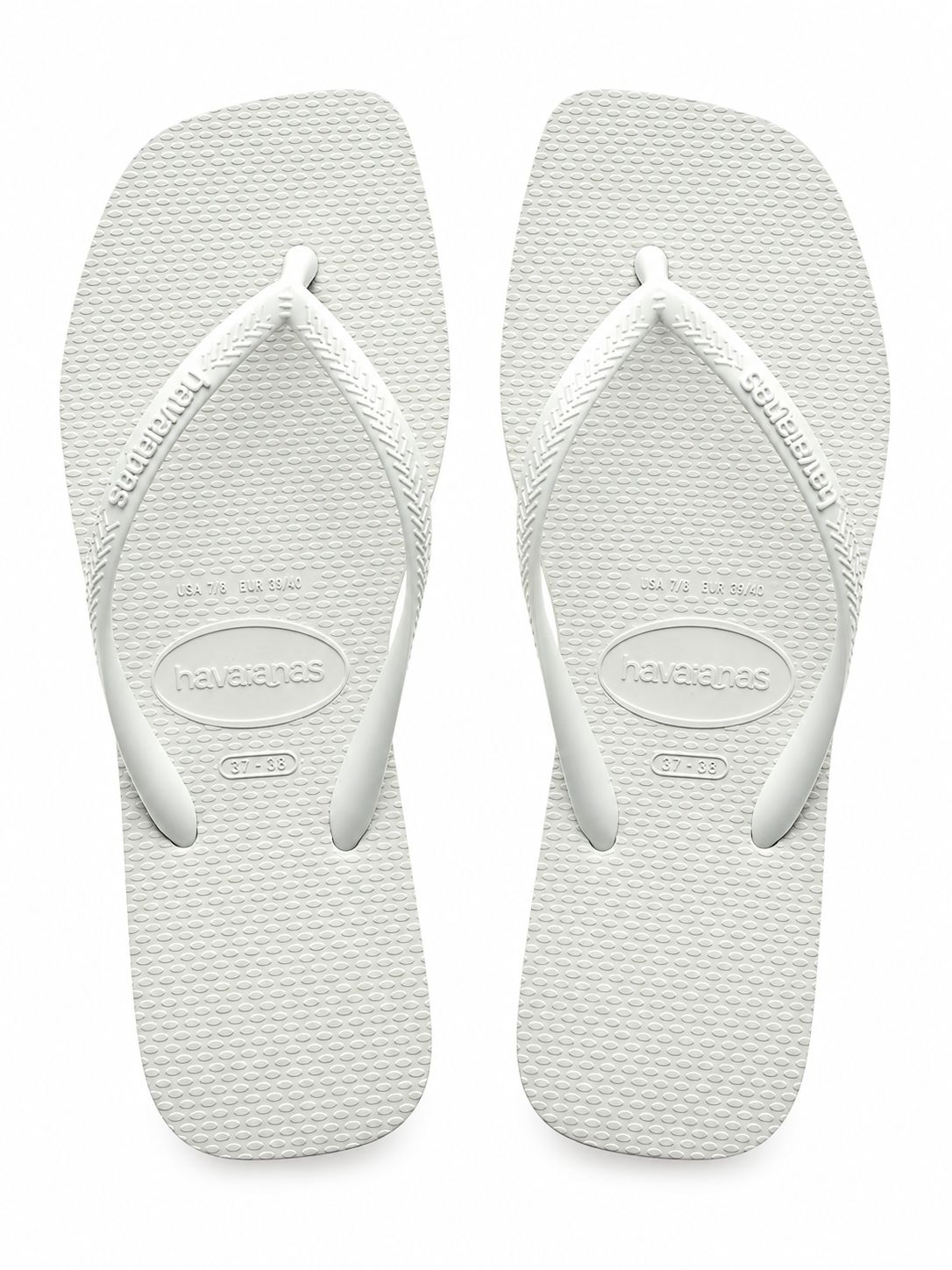 Havaianas - Slim Square White, Sizes: W35/36