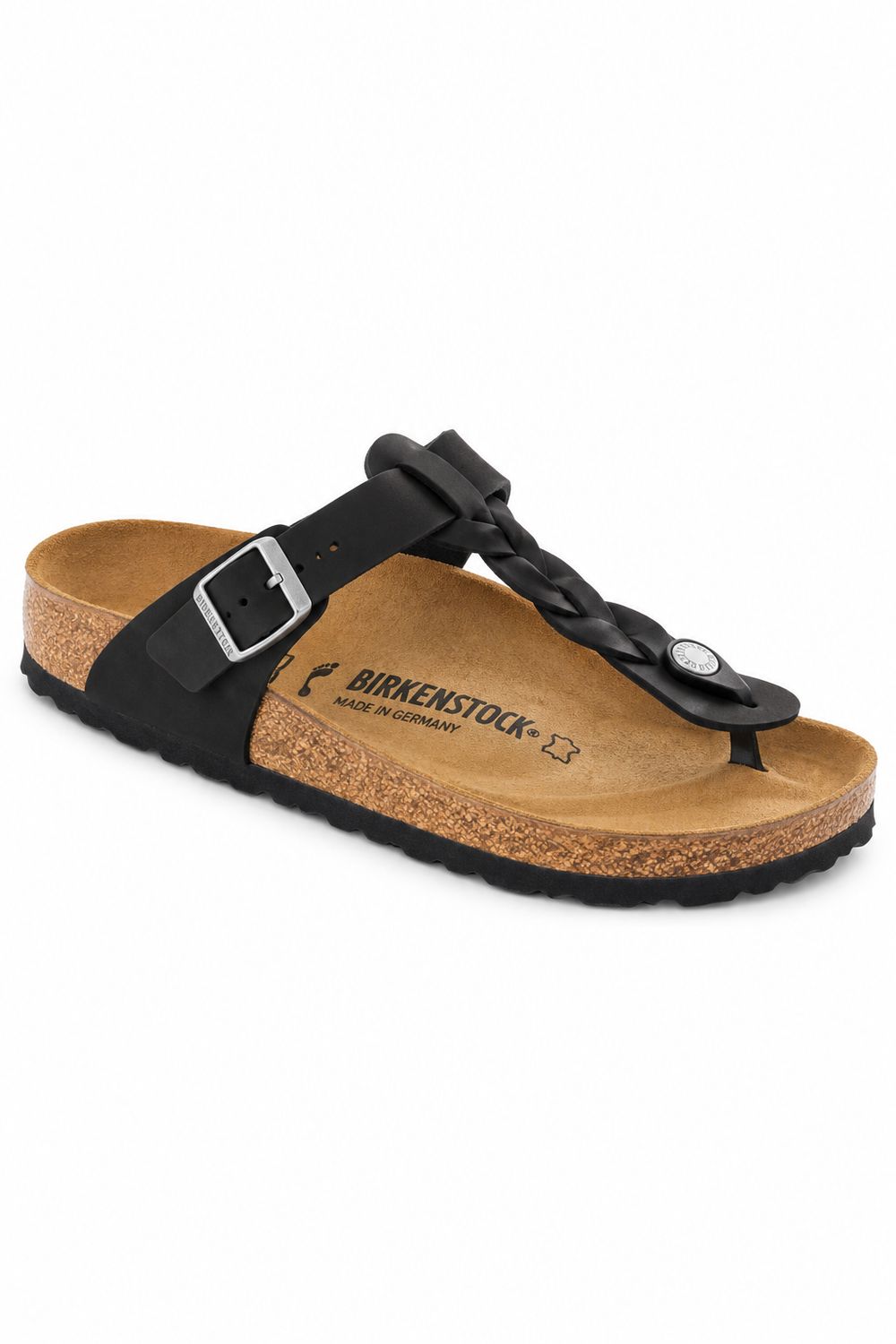 Birkenstock - Gizeh Braided - Black, Sizes: 38N