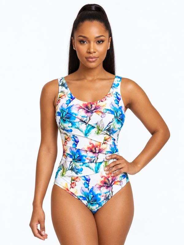 Sun Things  - Coastal Bloom - Dart One Piece