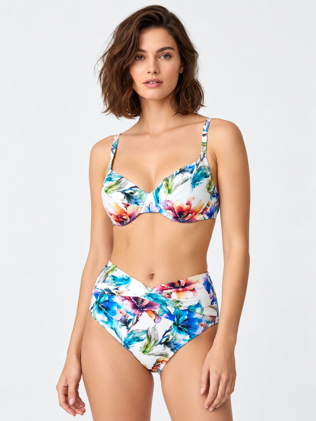 Sun Things - Coastal Bloom - Twist Band Bottom, Size.: 32