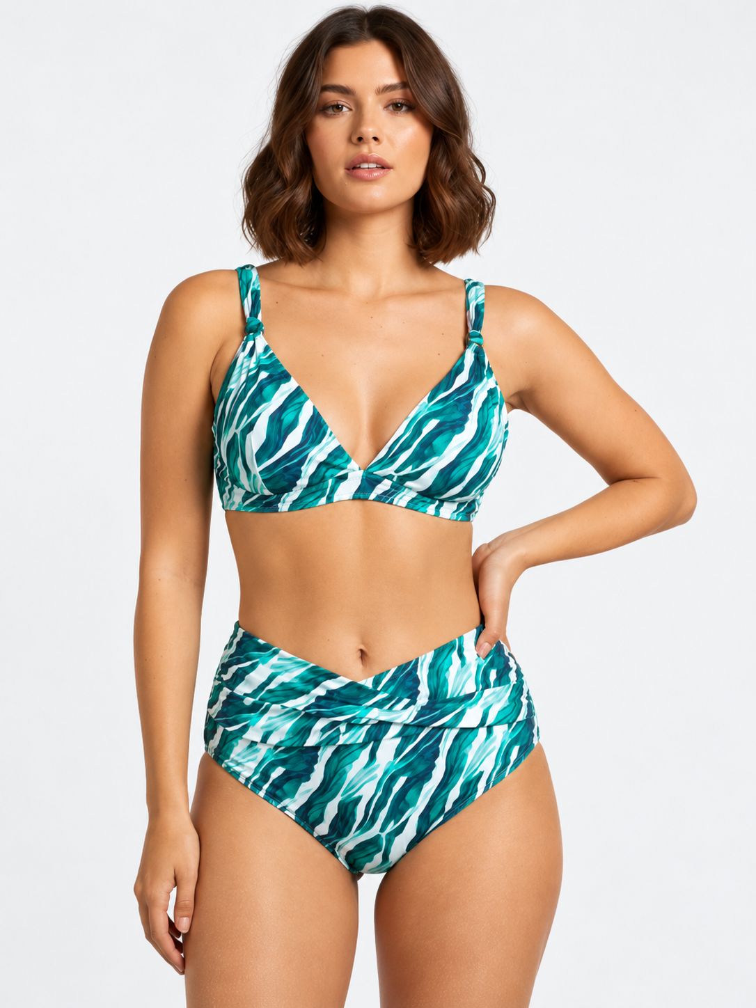 Sun Things - Emerald Tide - Twist Band Bottom, Size.: 32