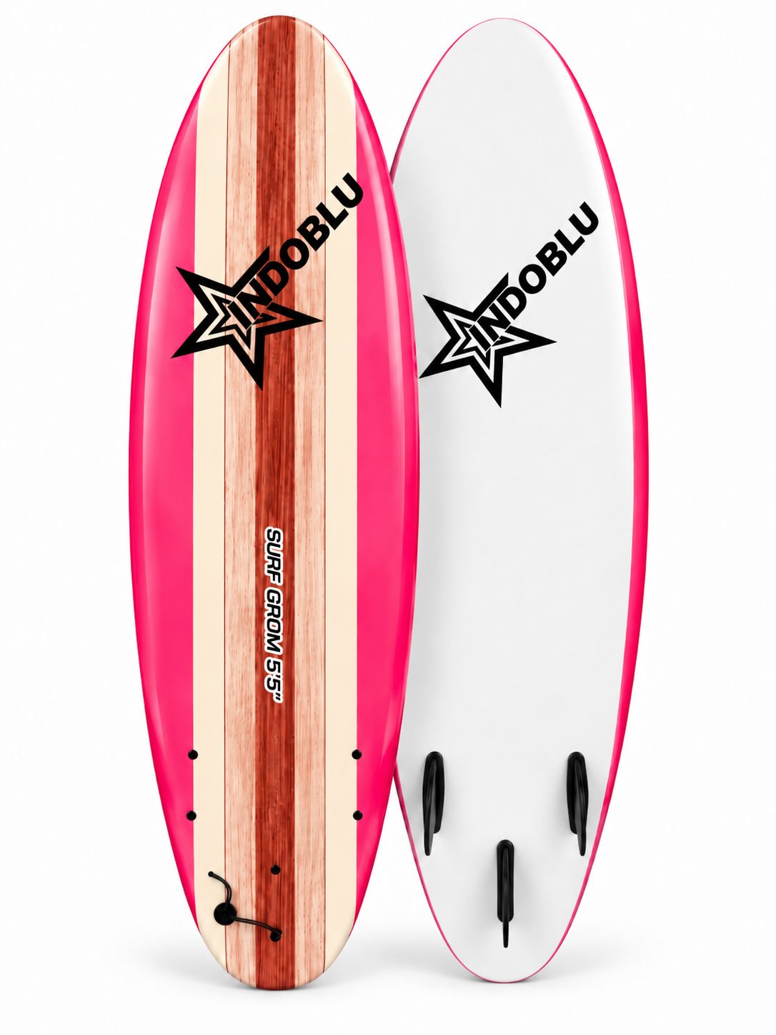 Indoblu - *Soft Top Surfboard - Grom 5'5" - Pink