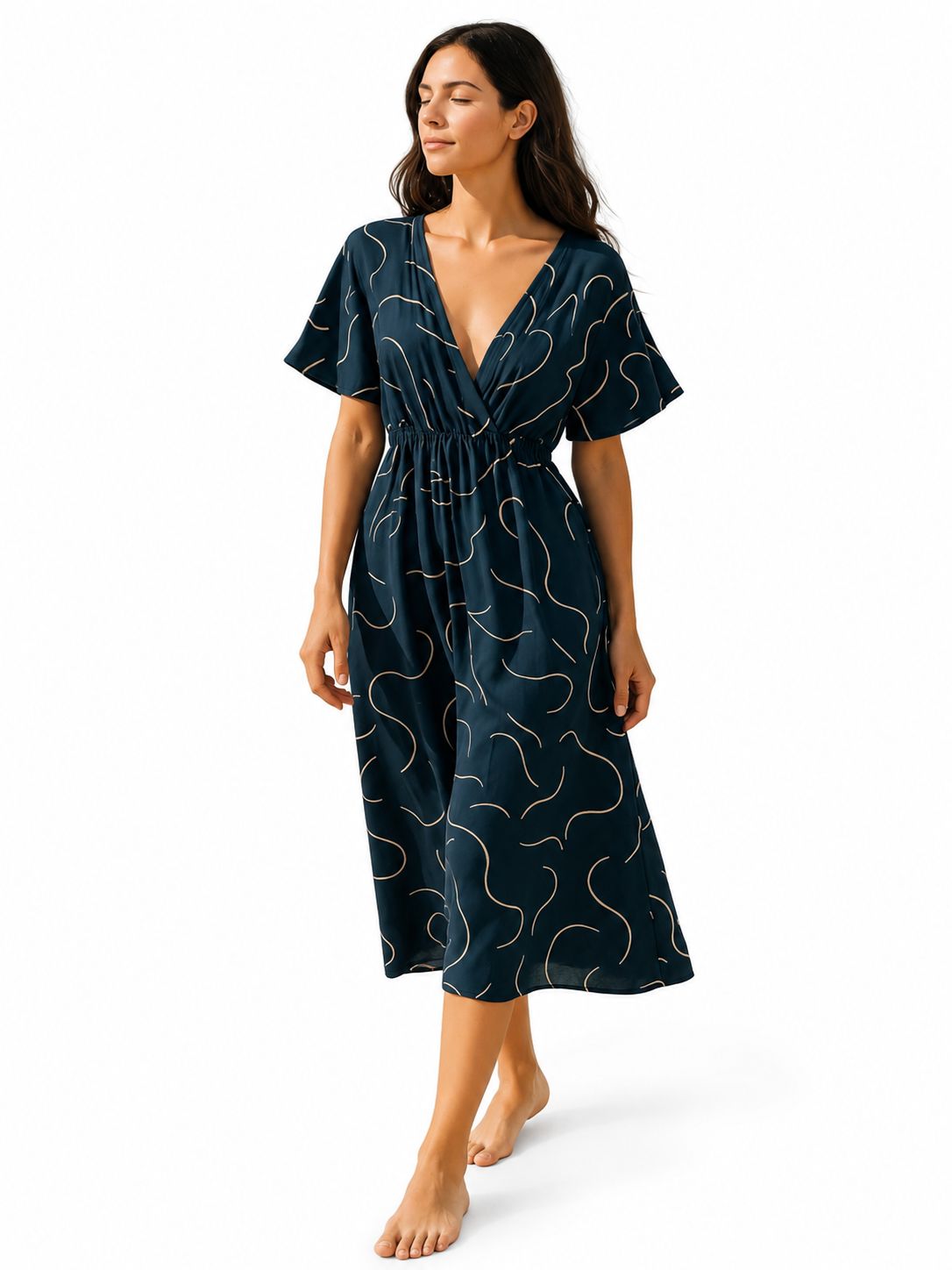 Indoblu - LD1 - Maxi Dress - Black