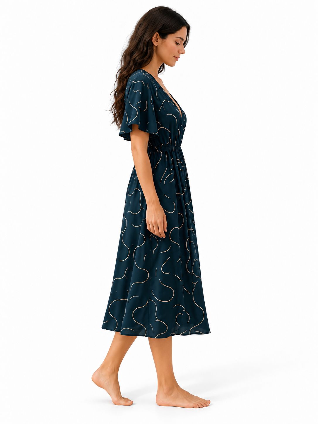 Indoblu - LD1 - Maxi Dress - Black