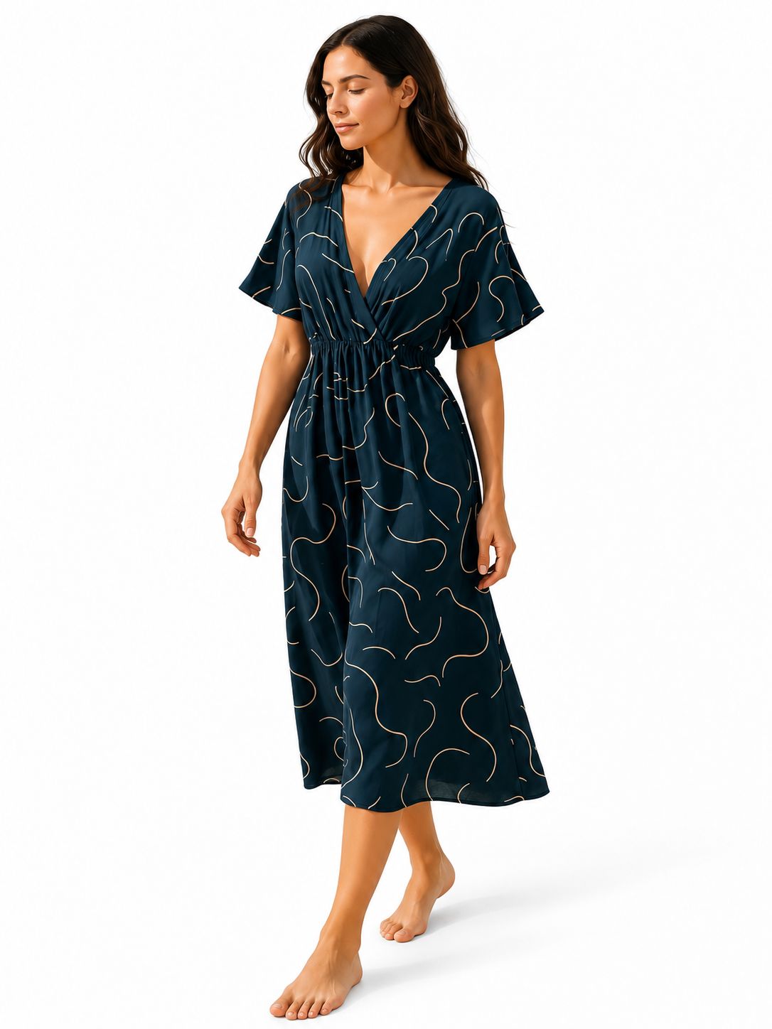 Indoblu - LD1 - Maxi Dress - Black