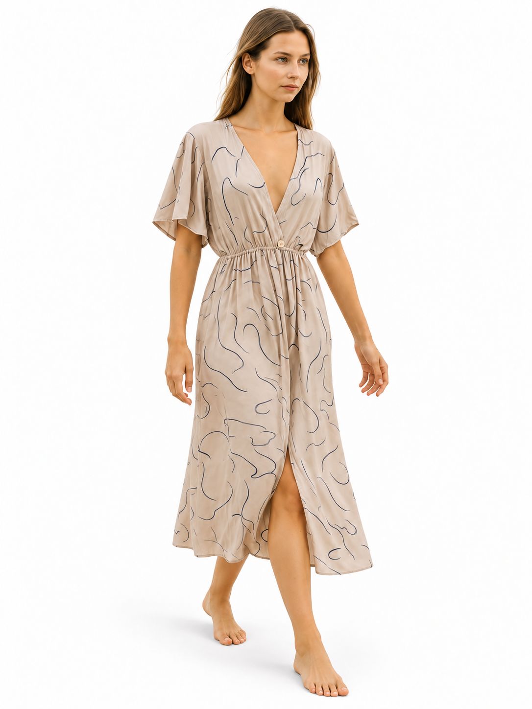 Indoblu - LD1 - Maxi Dress - Colour - Milo