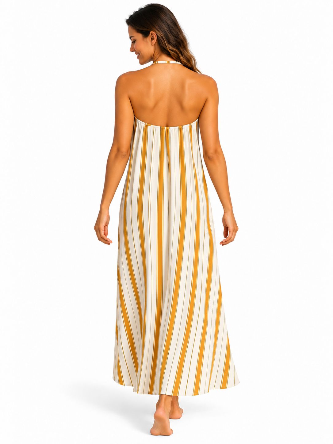 Indoblu - LD2 - Maxi Dress - Khaki