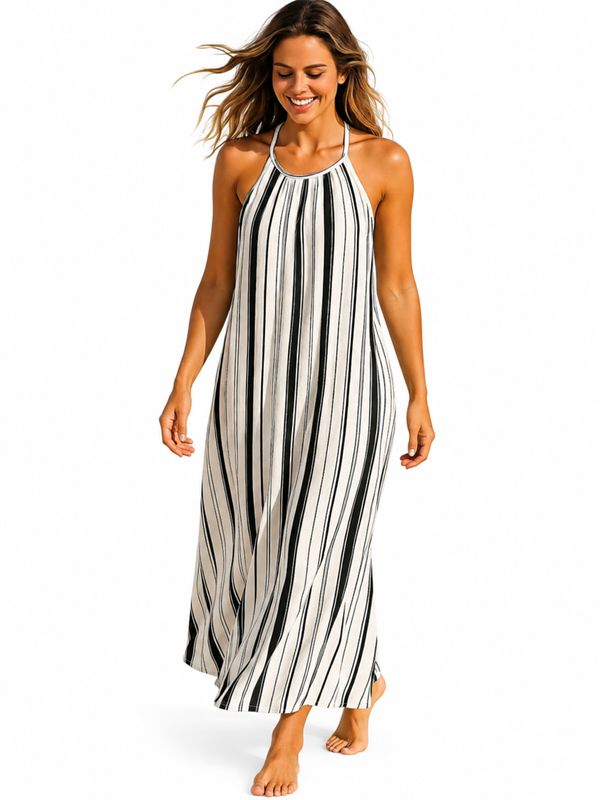Indoblu - LD2 - Maxi Dress - Black