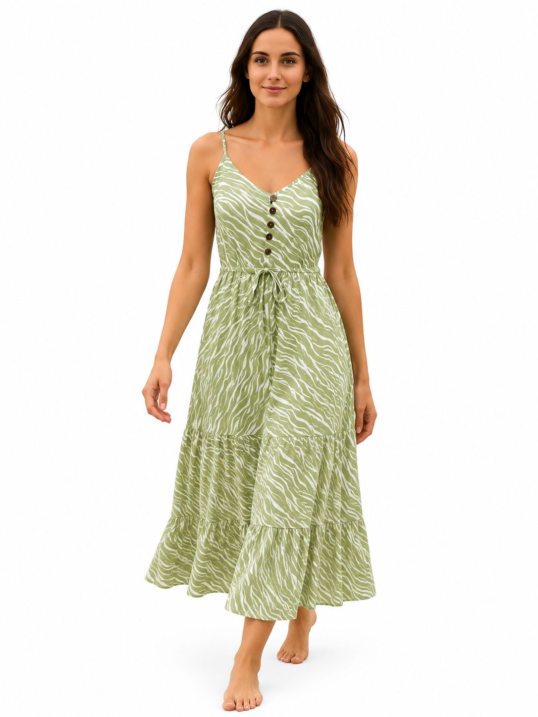 Indoblu - LD3 - Maxi Dress - Mint