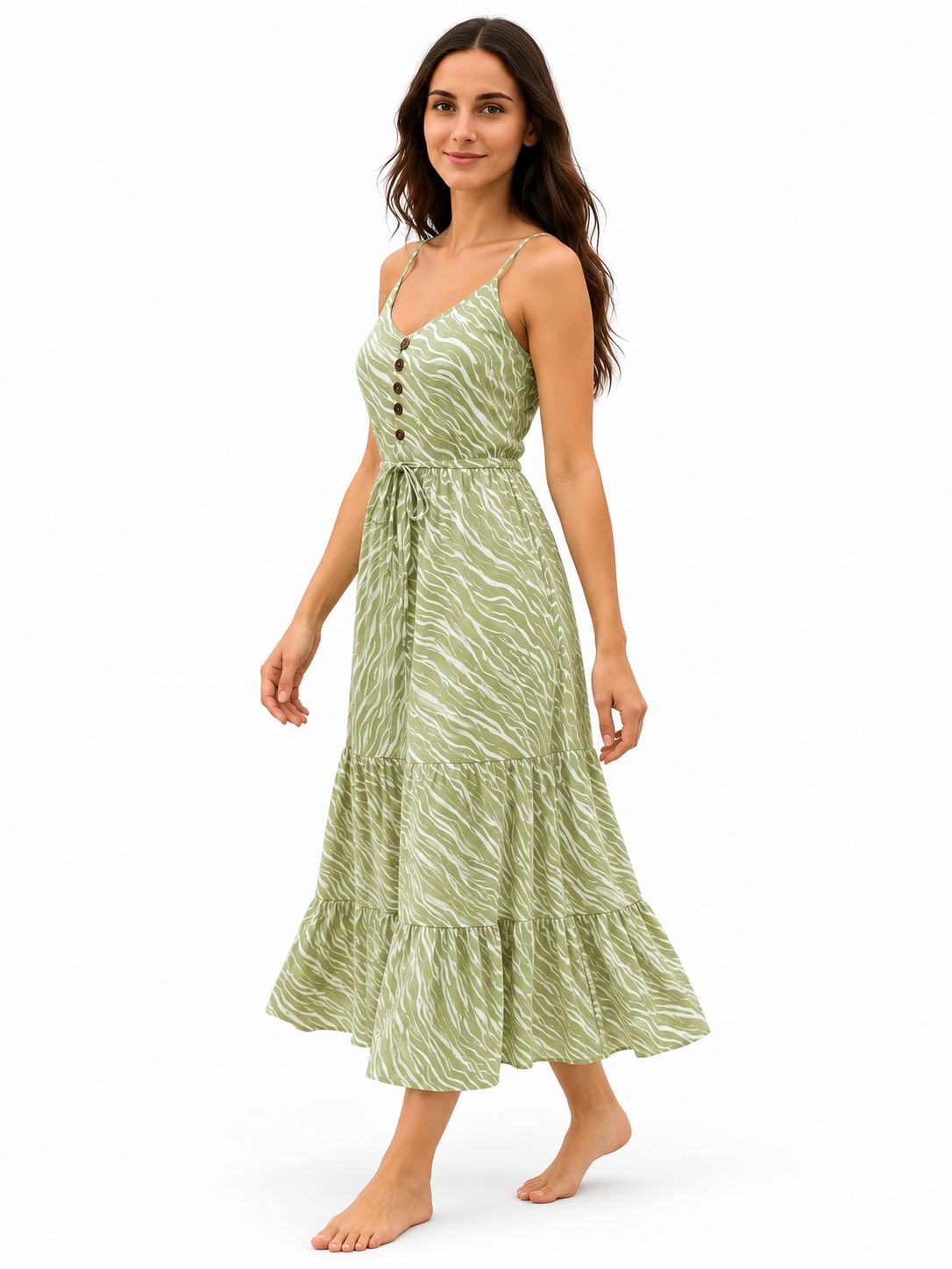 Indoblu - LD3 - Maxi Dress - Mint