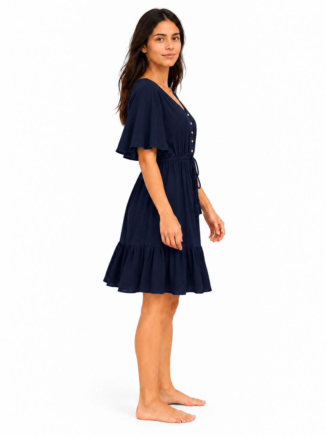 Indoblu - MD1 - Midi Dress - Navy