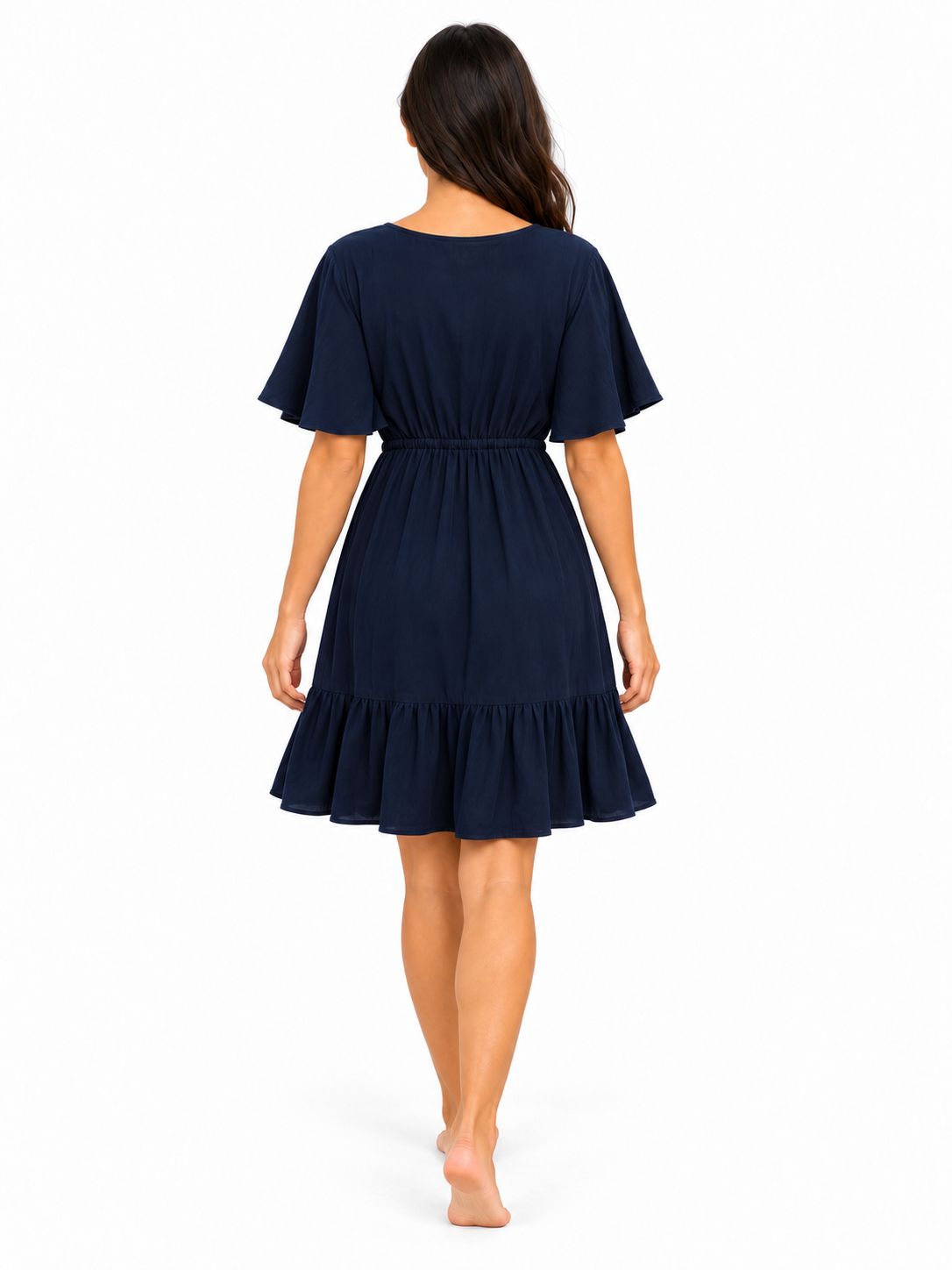 Indoblu - MD1 - Midi Dress - Navy