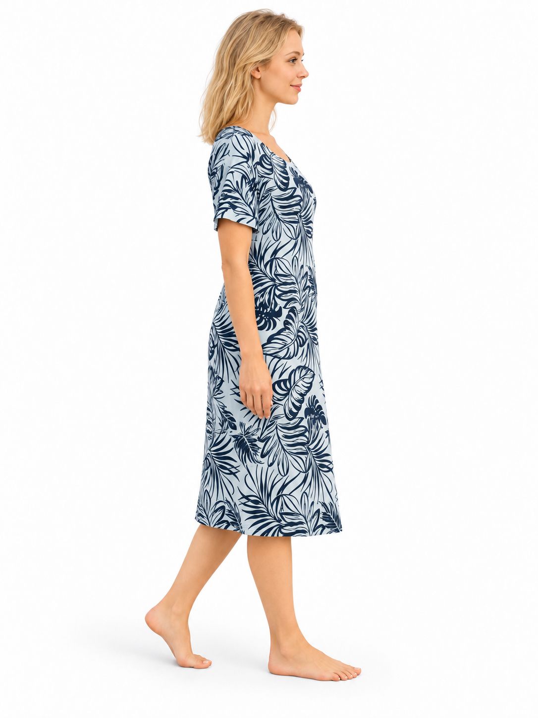 Indoblu - MD5 - Midi Dress - Black