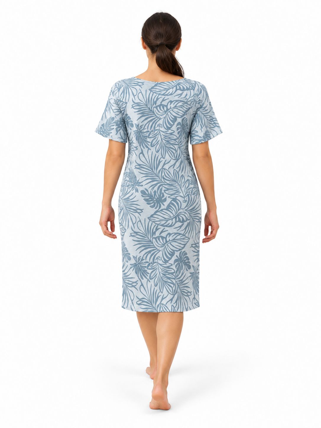 Indoblu - MD5 - Midi Dress - Grey