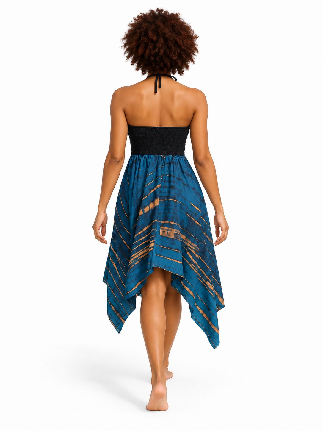 Indoblu - MD6 - Midi Dress - Navy