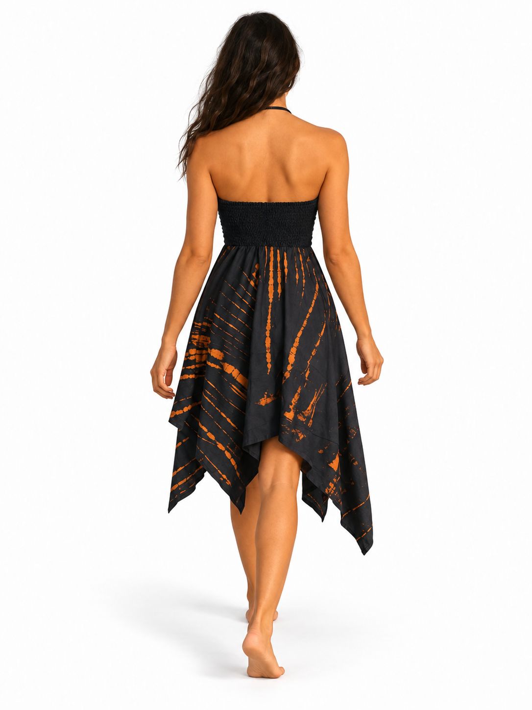 Indoblu - MD6 - Midi Dress - Black