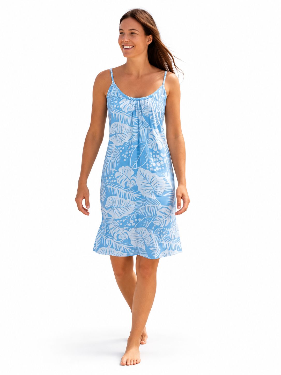 Indoblu - SD1 - Mini Dress - Sky Blue