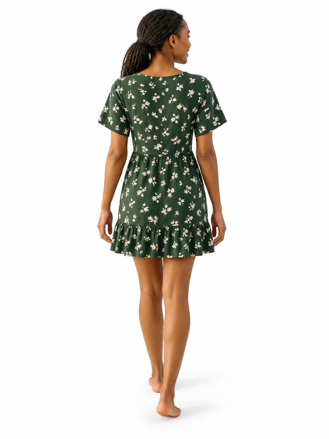 Indoblu - SD4 - Mini Dress - Green