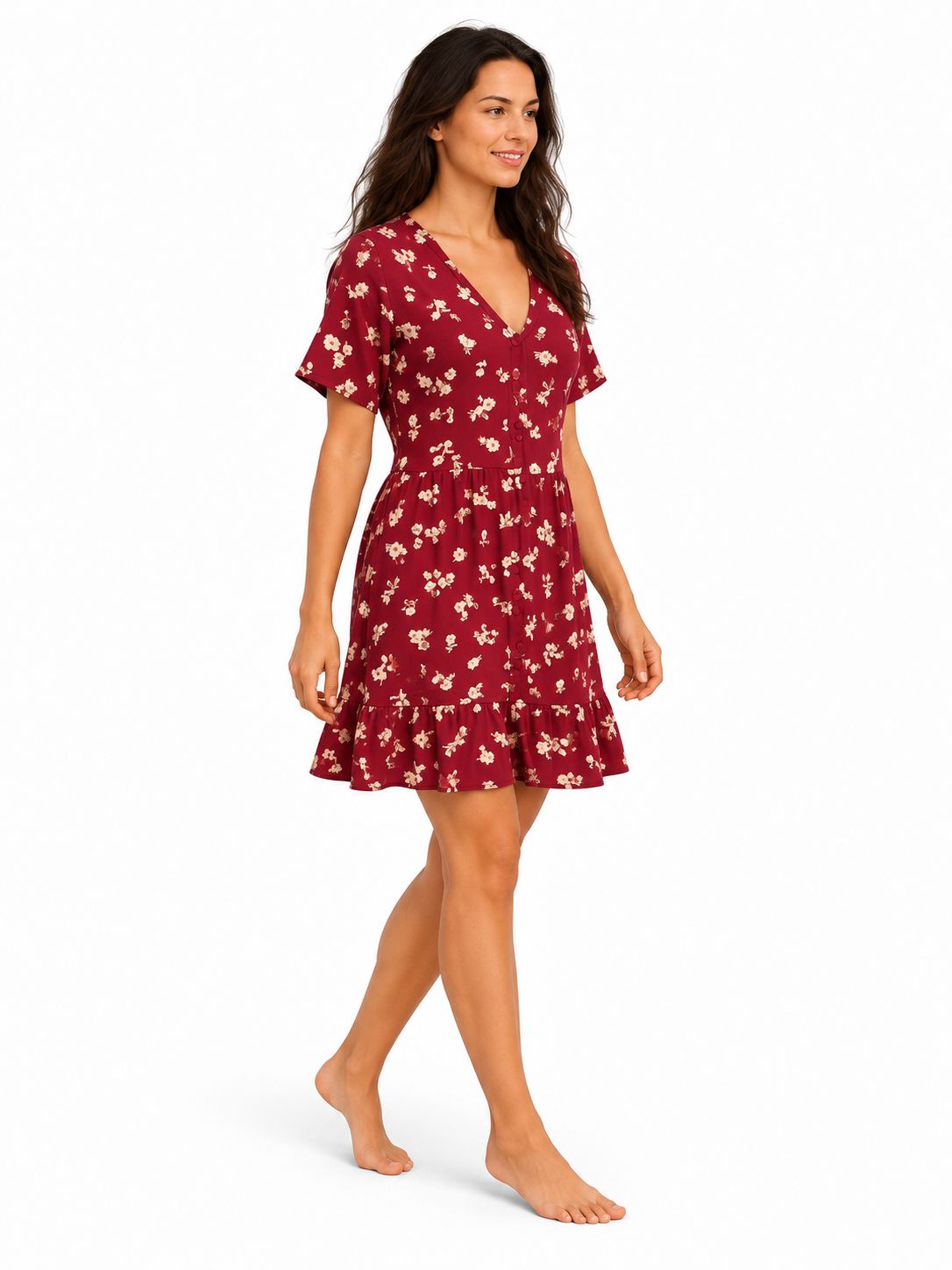 Indoblu - SD4 - Mini Dress - Red