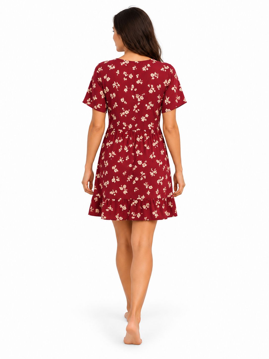 Indoblu - SD4 - Mini Dress - Red