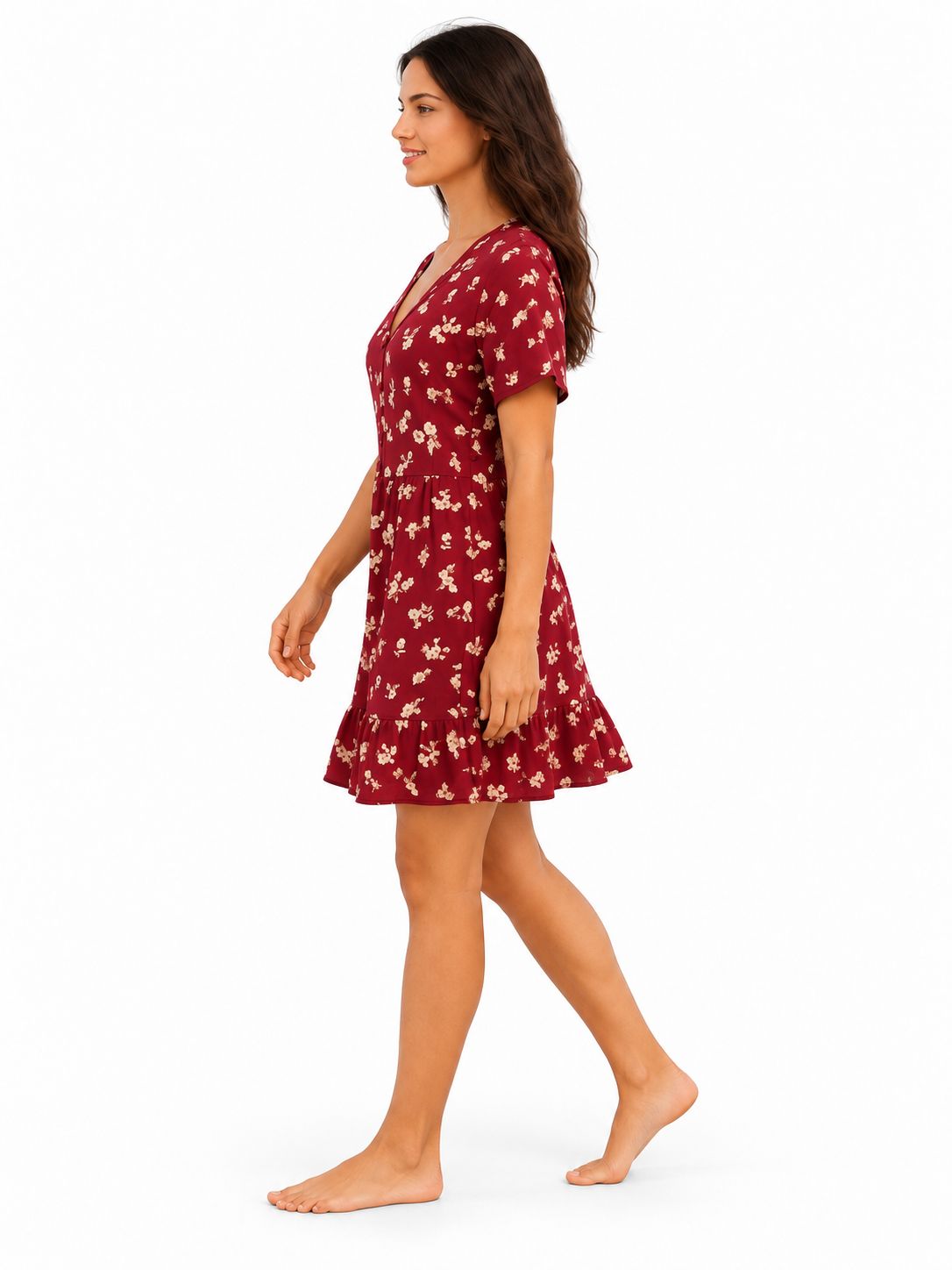 Indoblu - SD4 - Mini Dress - Red